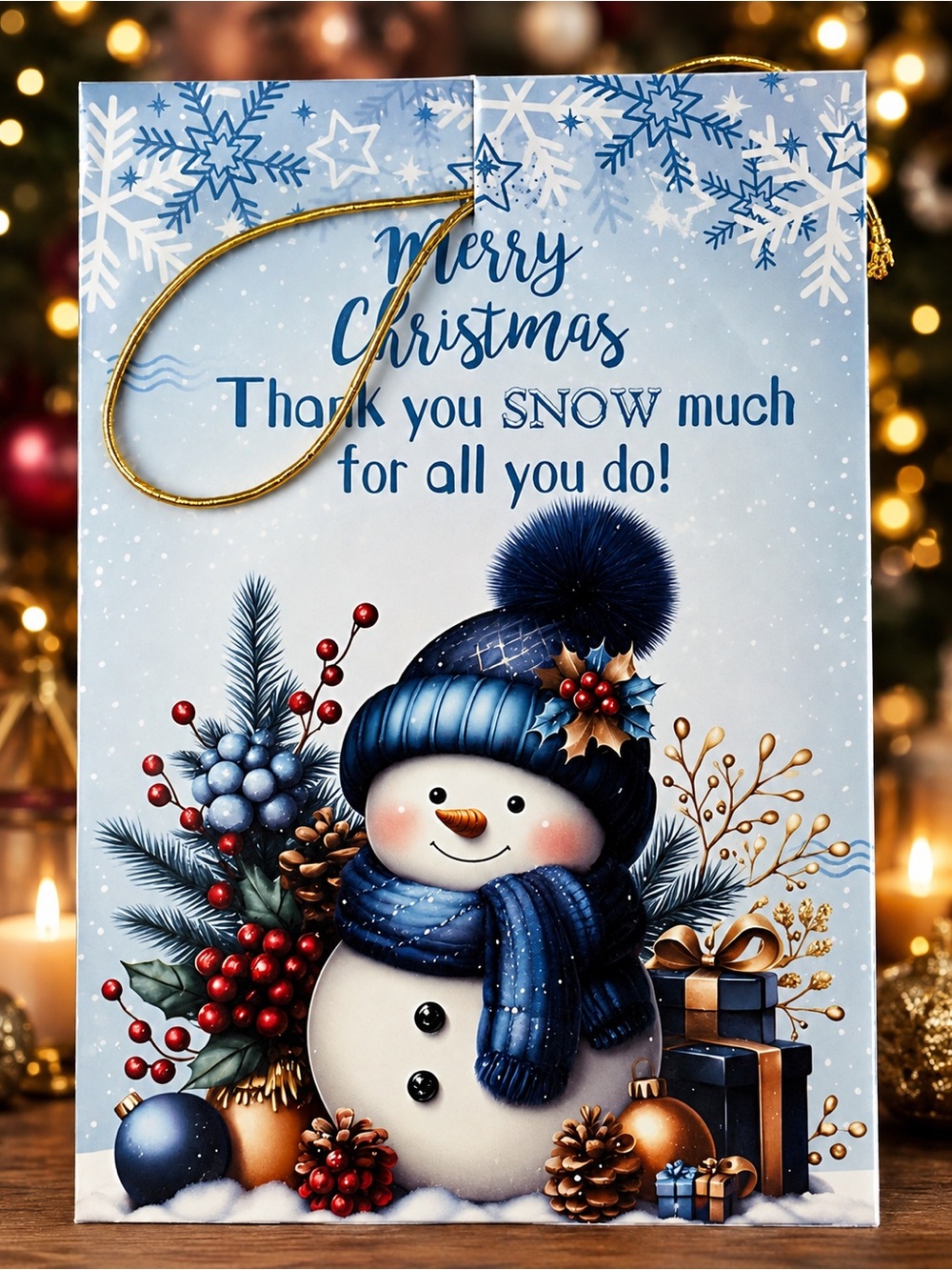 **BUY NOW** Christmas Snowman Air Fresheners (6 Random Scents)